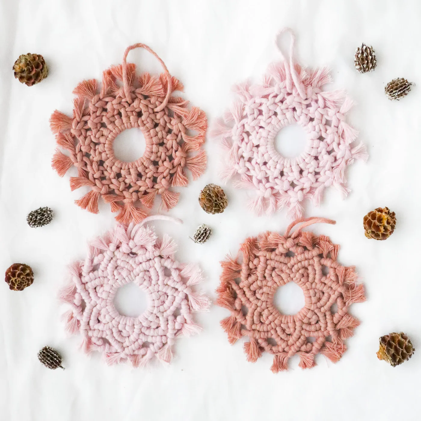 Pinky Sky 4 db-os karácsonyfadísz szett