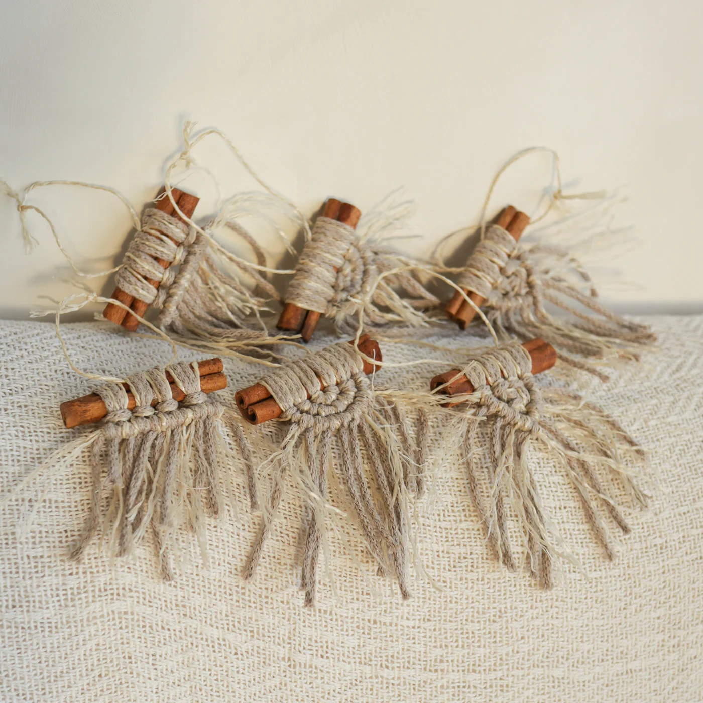 Szizálos 6 darabos karácsonyfadísz szett