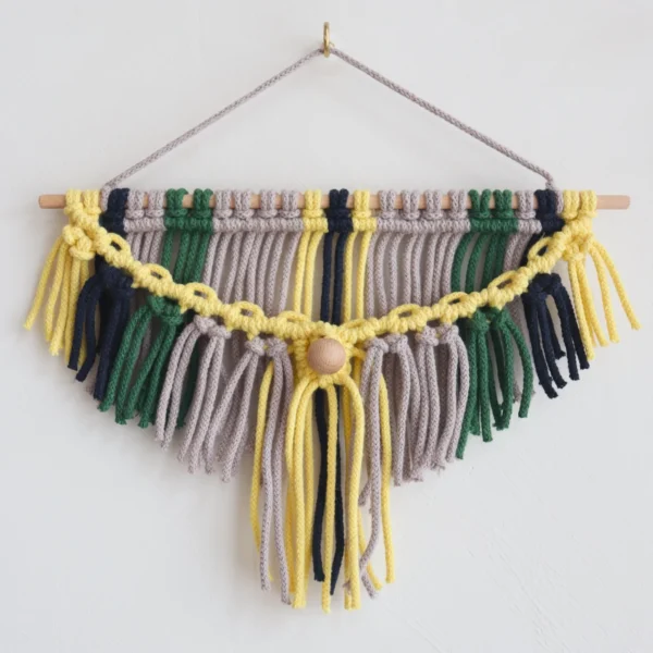 Rio de Yarneilo Mini makrame falidísz